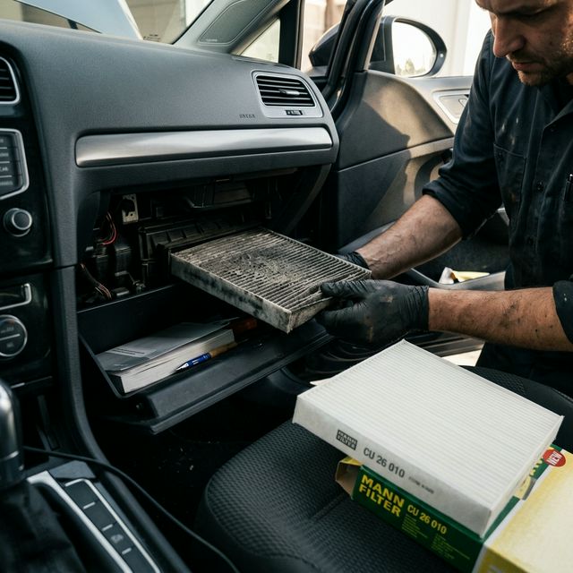 Cómo cambiar el filtro de aire del habitáculo (y por qué huele mal tu coche)