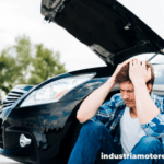 rotura de la rótula en un vehículo.