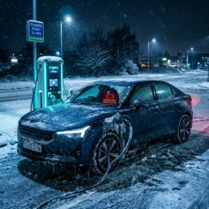 DGT alerta coches eléctricos por batería en frío extremo